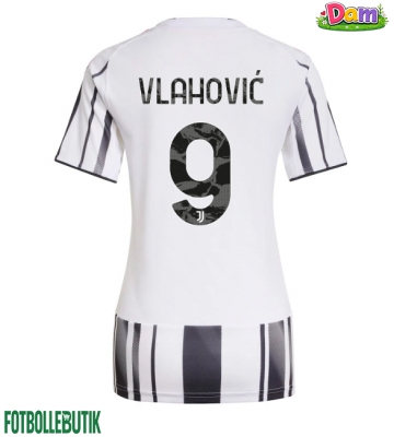 Juventus Dusan Vlahovic #9 Hemmatröja Kvinnor 2025-26 Kortärmad